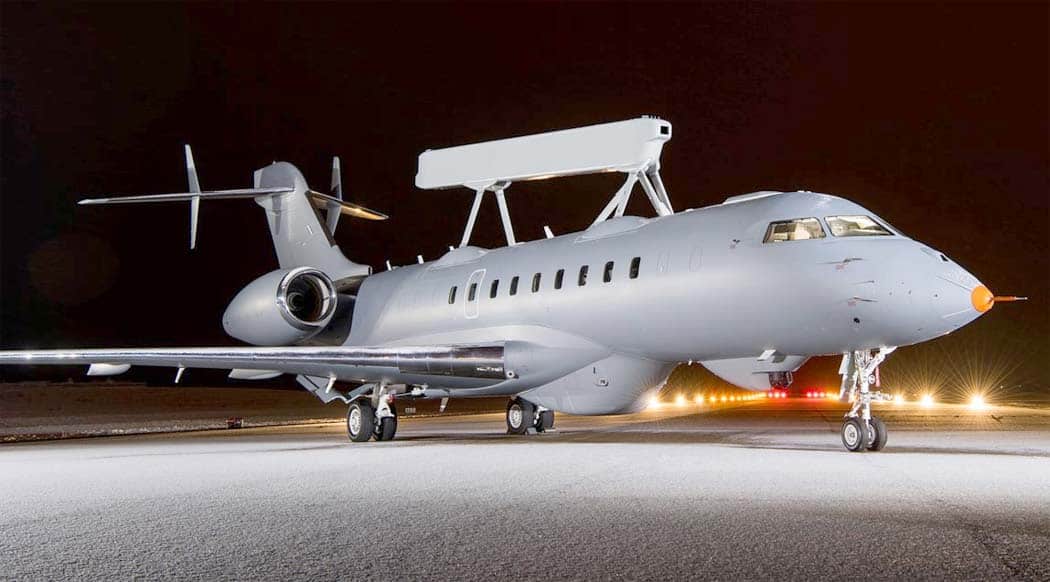 Saab delivers the latest GlobalEye surveillance aircraft for the UAE contract