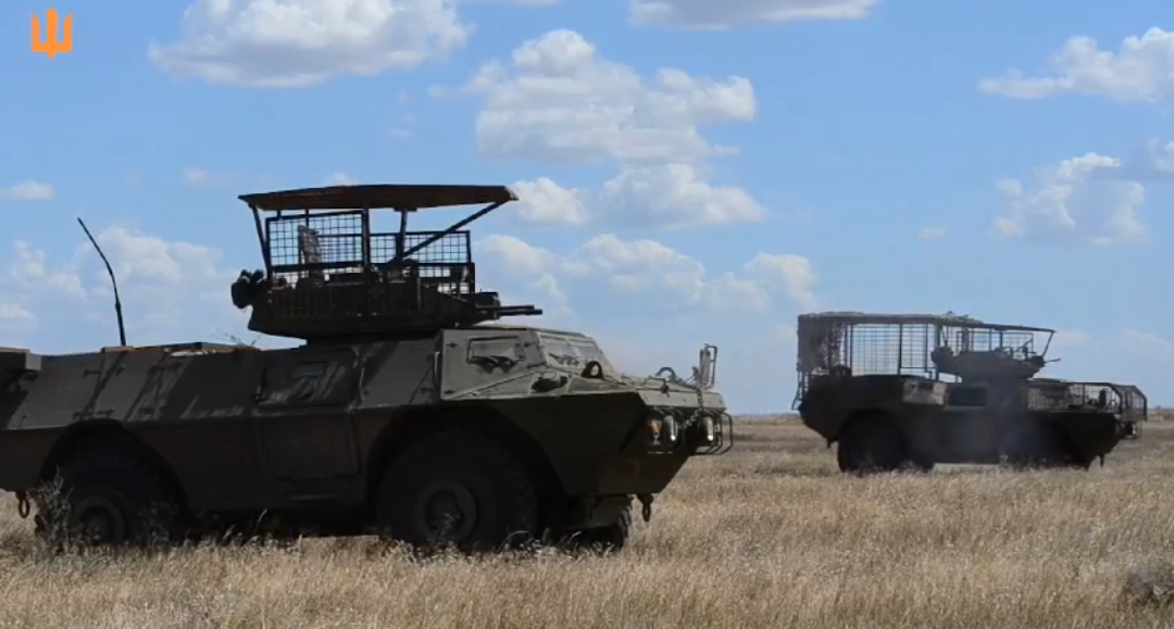 The 154th Mechanized Brigade was armed with M1117 armored security vehicles