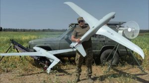 Soldiers of the 54th Mechanized Brigade received Shark drones