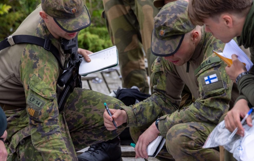 Військові Фінляндії. Фото: Міноборони Фінляндії