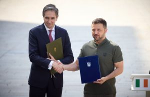 Ukraine and Ireland sign a security agreement