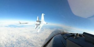 Russian Su-35 Cuts Off U.S. Fighter Jet near Alaska