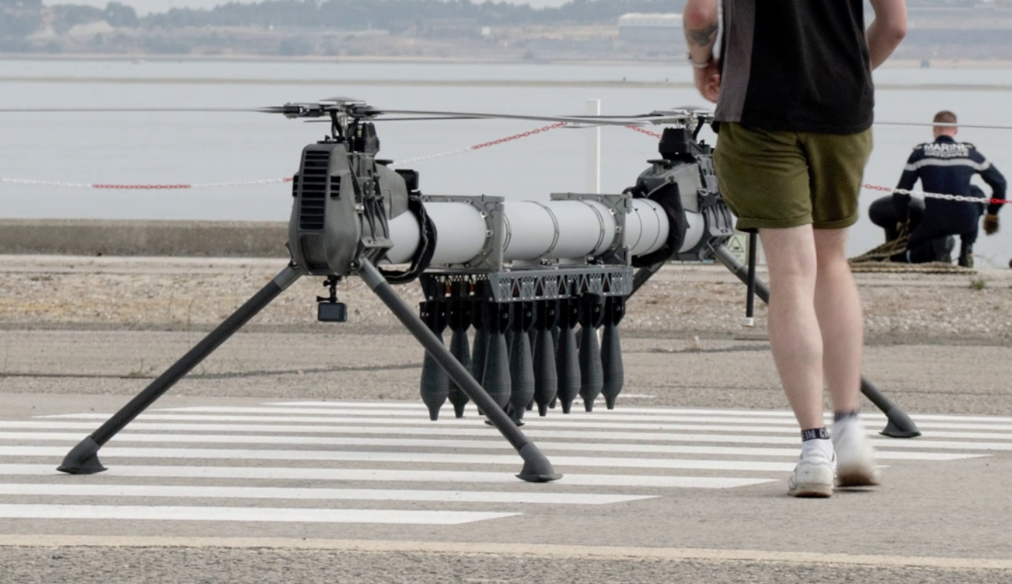 Talon DT-300 multifunctional drone tested in UK