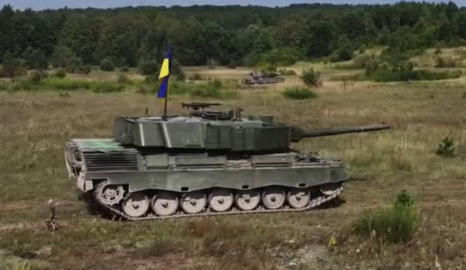 Ukrainian 5th Tank Brigade Gets Leopard 1 Tanks with Added Armor