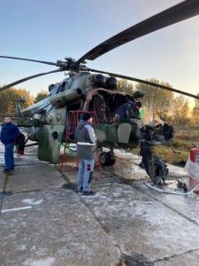 Schoolchildren Set Fire to Mi-8 Helicopter at Russian Omsk Airbase