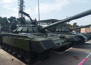 Azerbaijan presents the modernization of the T-72 tank