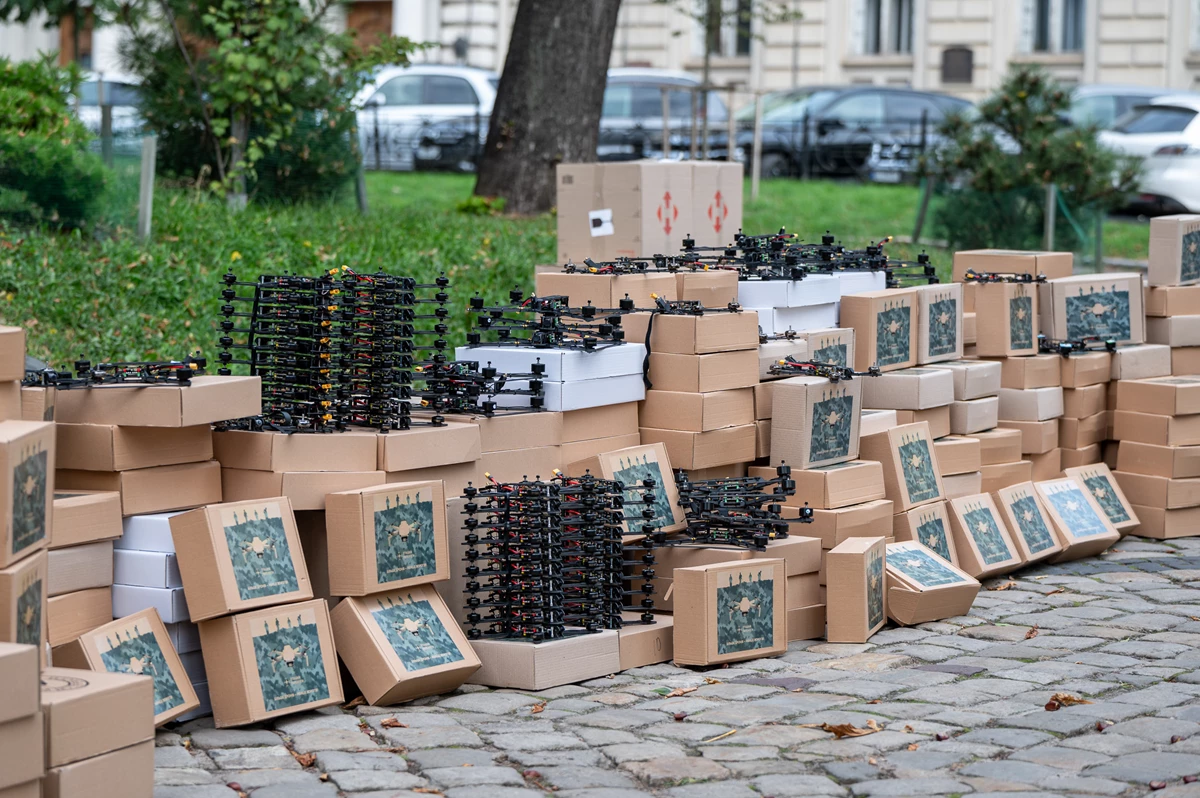 Lviv region hands over 450 FPV drones to Ukrainian Defense Forces