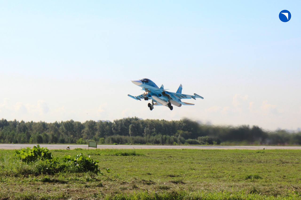 ПКС РФ отримали третю партію літаків Су-34 у цьому році 