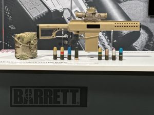 Компанії Barrett та MARS показали новітній 30-мм гранатомет SSRS