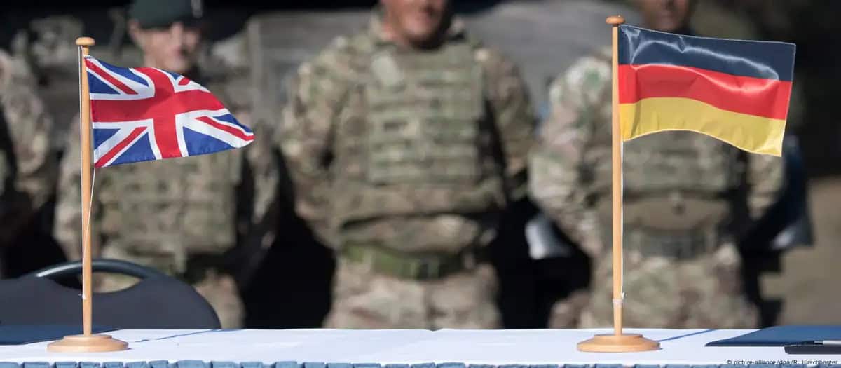 UK and Germany to sign historic defense pact