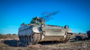 36th Marine Brigade Receives Marder Infantry Fighting Vehicle