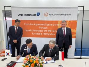 WB Group та Hanwha підписали виконавчу угоду про будівництво заводу боєприпасів у Польщі