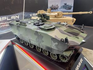 Turkey presents Kaplan APC tracked armored personnel carrier