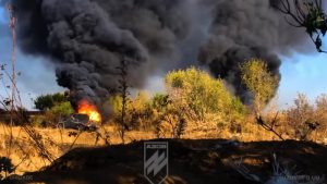 Soldiers of Azov Brigade destroyed armored vehicles and infantry of invaders near the town of New York