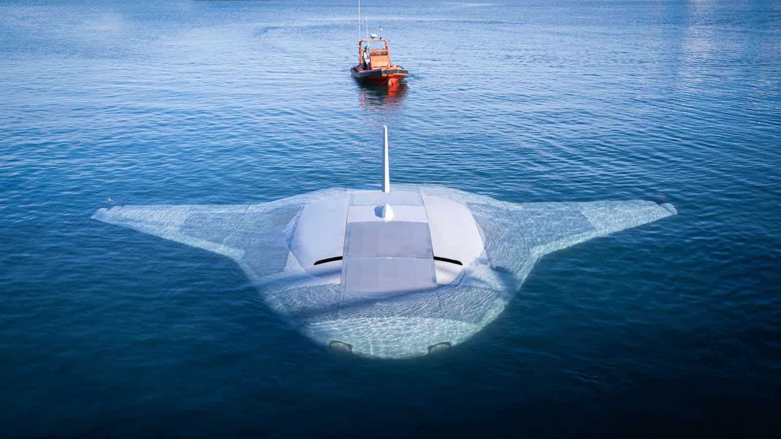 Діючий прототип океанічного безпілотного судна Manta Ray, травень 2024. Фото: DARPA