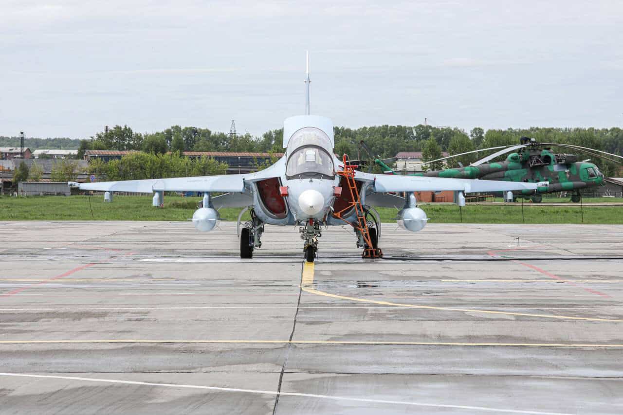 A Yak-130 combat training aircraft crashed in the Volgograd region