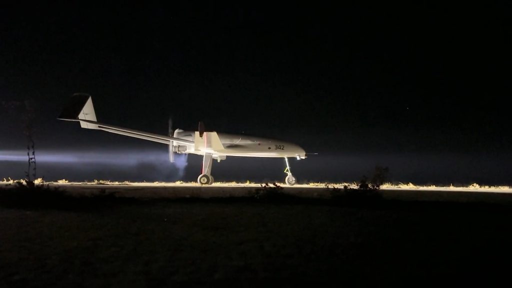 The Lyutyi drone before the start. Source: CNN