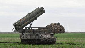 Ukrainian troops hit Russian Buk-M3 air defense system