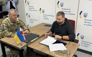 Перші добровольці “Українського легіону” підписали контракти із ЗСУ