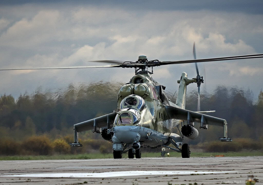 DIU burns Russian Mi-24 at air base in Moscow region