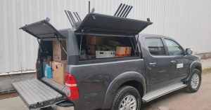 Kvertus Adapts AD KRAKEN-U+ EW System for Pickup Trucks