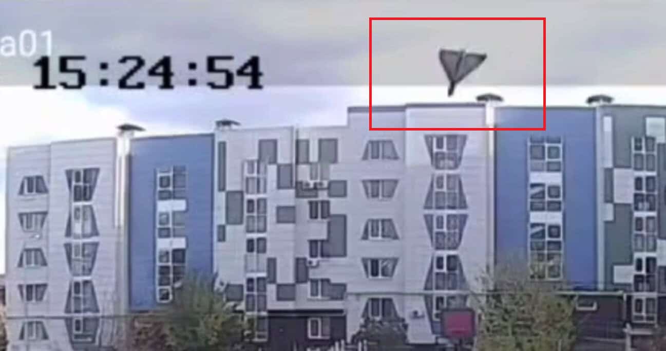 Shahed-136 hit house in Russia