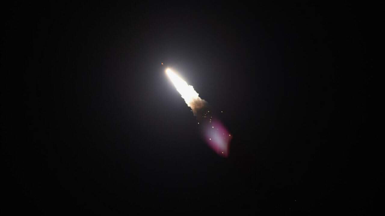 The US conducted Minuteman III ballistic missile tests launch over the Pacific Ocean