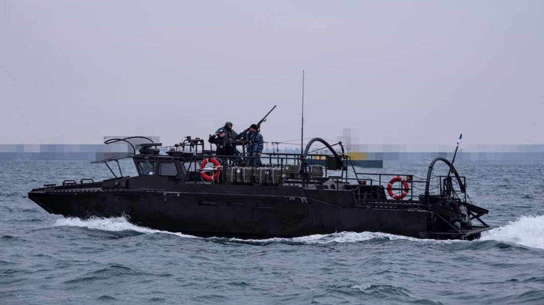 Ukrainian Navy receives CB90 assault motor boats