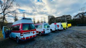 Czechs donate 11 ambulances to the Ukrainian Defense Forces