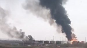 Drones hit fuel tanks of Atlas plant in Rostov oblast