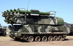 National Guard destroyed Buk-M1 by drone strike