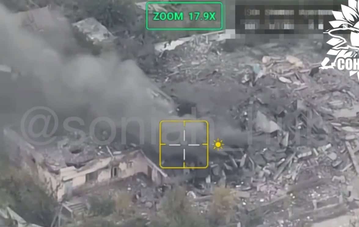 AASM bomb destroys a building with a Russian drone crew in the Zaporizhzhia region