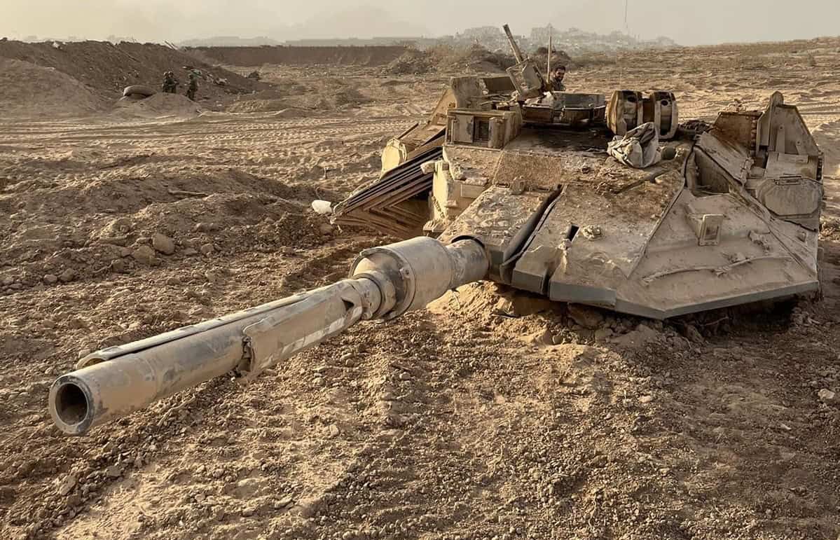 Israel Lost Latest Version Merkava Tank