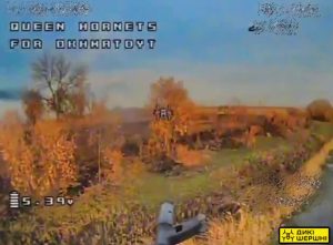 Ukrainian Troops Use FPV Drone Armed with AK-74 Assault Rifle