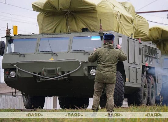 Білорусь отримала сьому батарею російських ЗРК «Тор-М2К»