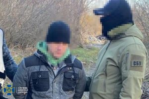 SSU detains Russian agent who tried to blow up police officers