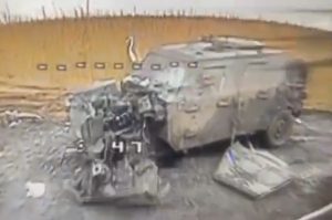 Ukrainian Paratroopers Destroy Rare Sarmat-3 Armored Vehicle in Kursk Oblast