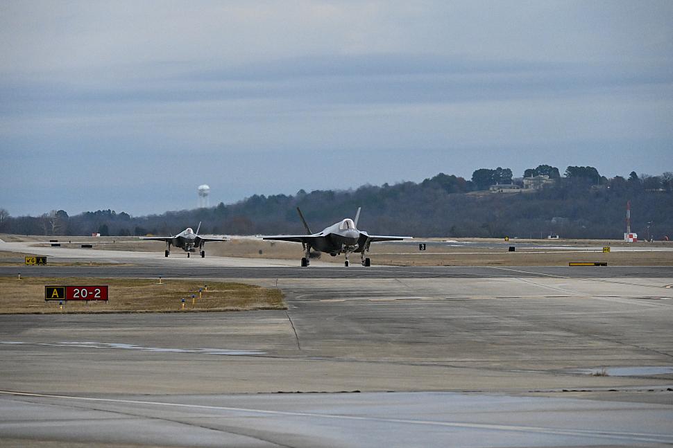 First Polish F-35As arrive at US National Guard air base