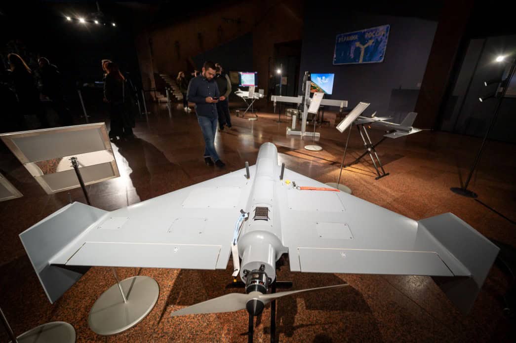 Ukraine unveils drone similar to smaller version of Shahed