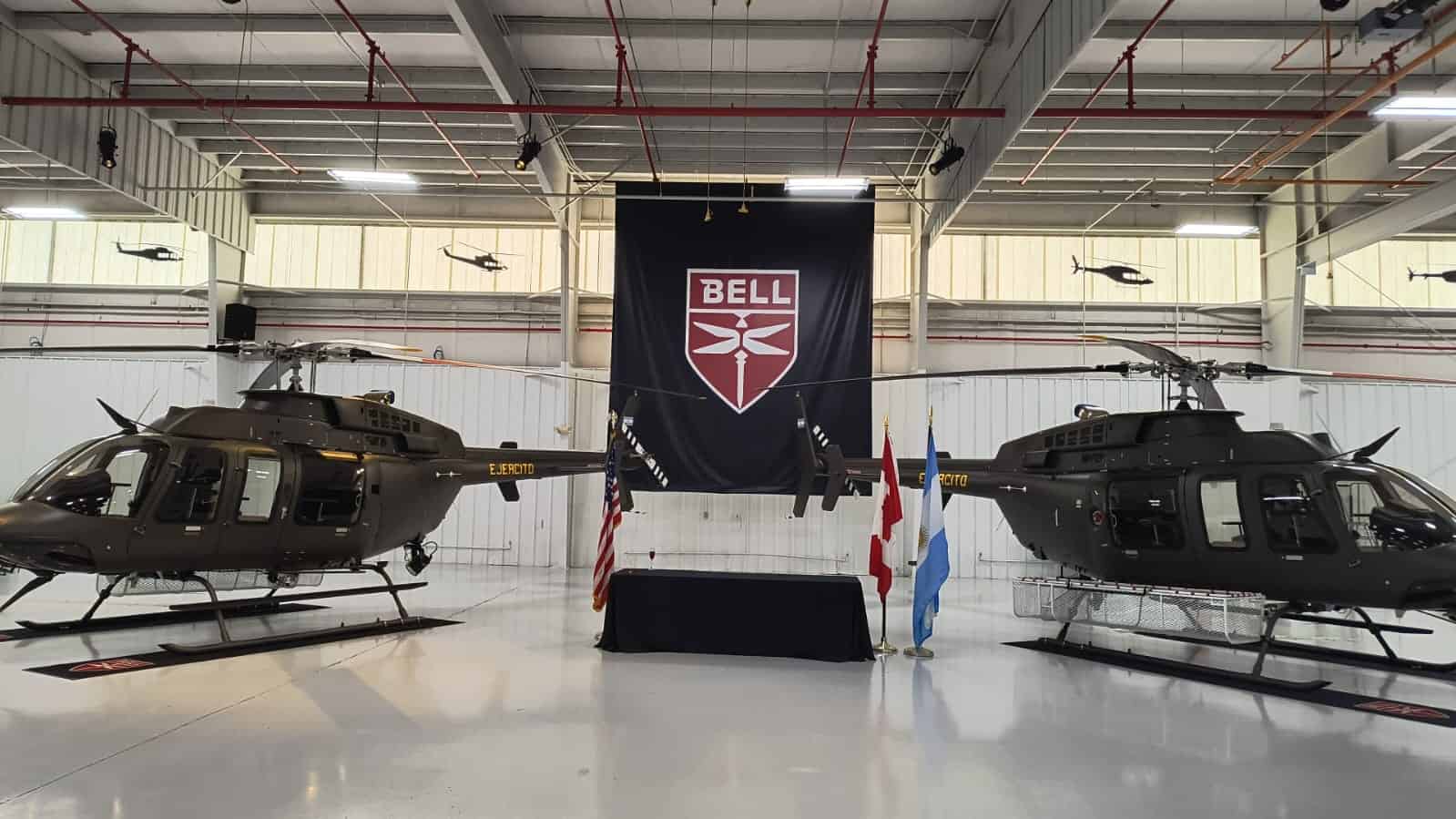 Аргентина отримала два вертольоти Bell 407GXi