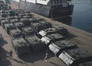 Lebanon received more than fifty M113 armored personnel carriers from Jordan