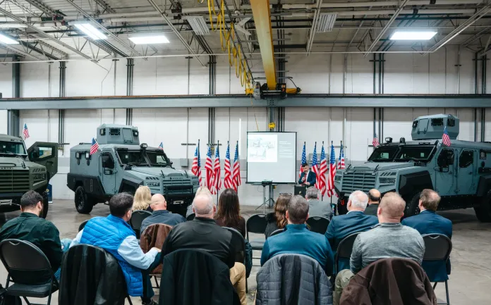 Roshel opens production of armored vehicles in the USA