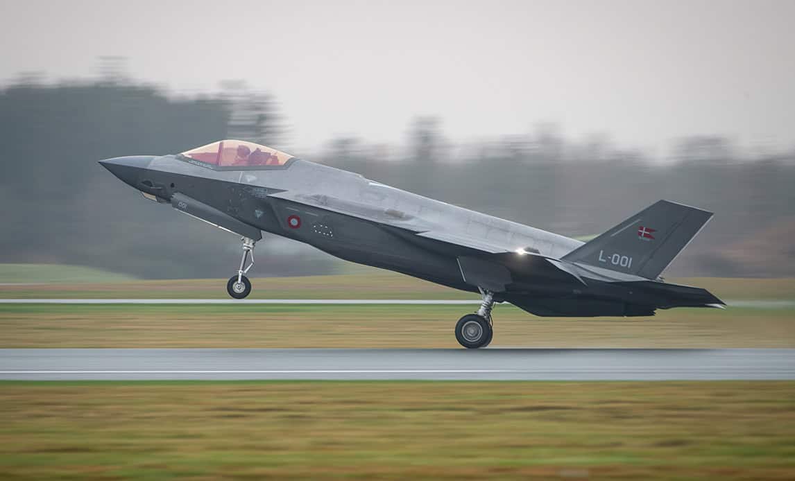 Denmark Receives New Batch of F-35A Fighter Jets