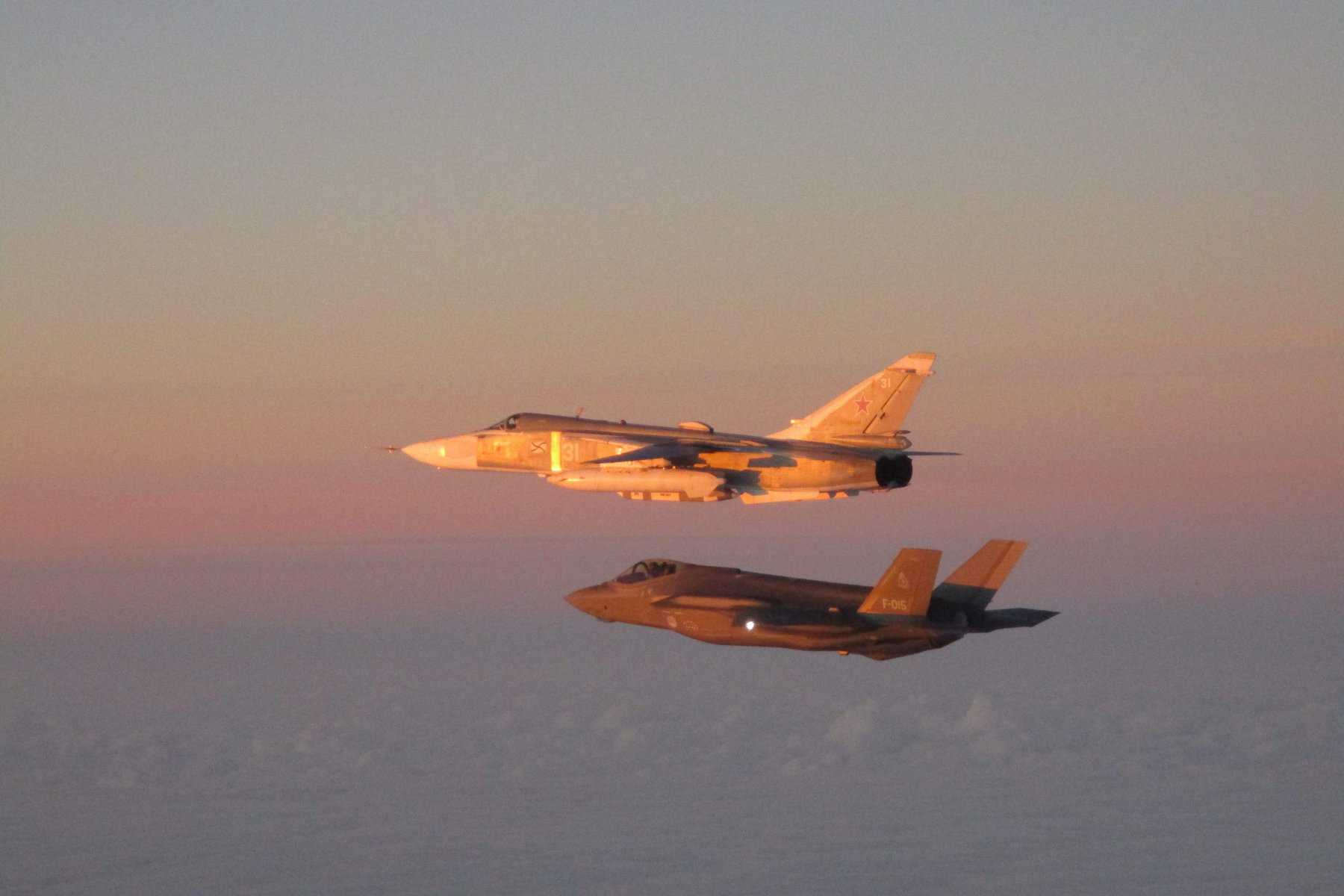 Dutch F-35As Intercept Russian Aircraft Over Baltic Sea