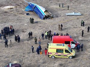 Aliyev: Azerbaijan Airlines Plane Shot Down by Russia