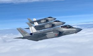 До Данії прибули три нових F-35A