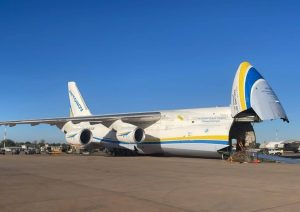 Ukrainian An-124 Aids French Military Withdrawal from Chad