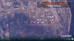 Satellite images of the damaged Saratov oil refinery have been released