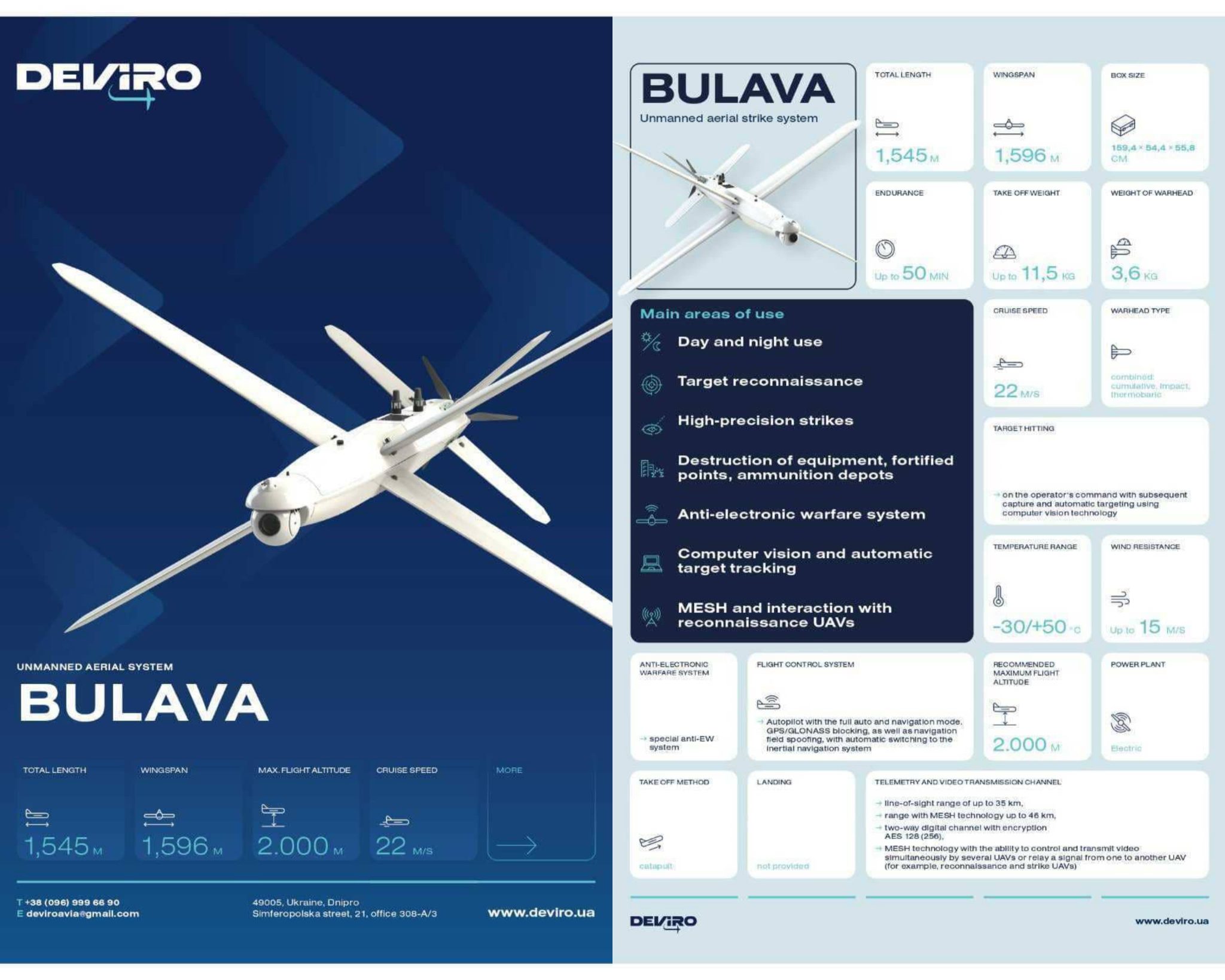 DeViRo Presents Bulava Strike Drone Militarnyi