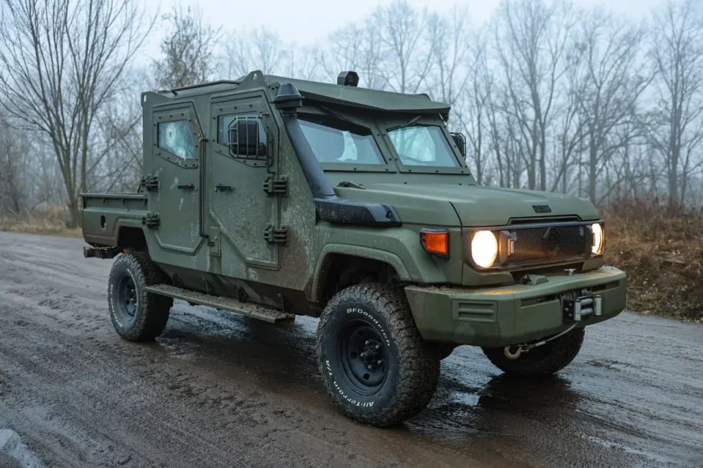 Бронепікап UAT-TISA. Фото УКРАРМОТЕХ 